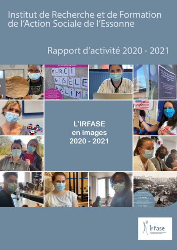 Couverture du rapport d'activité annuel de l'IRFASE 2020-2021
